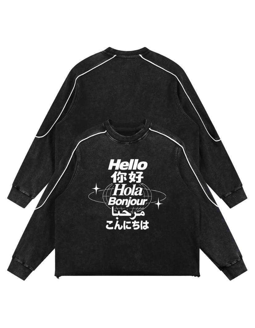 Foreign Language Pullover