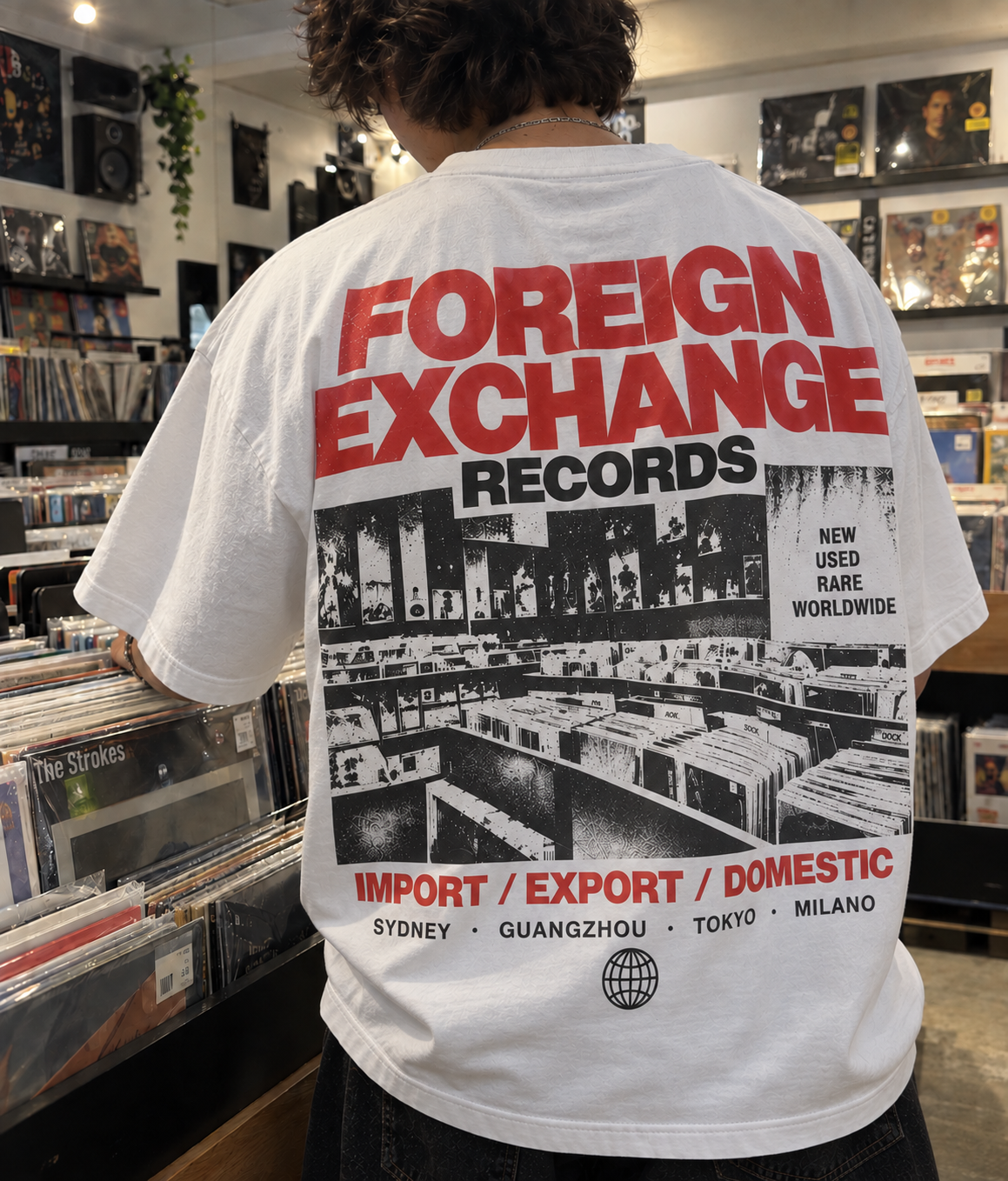 I'M AT THE RECORD SHOP